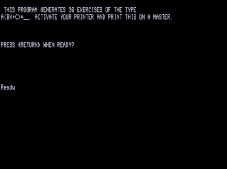 Screen shot